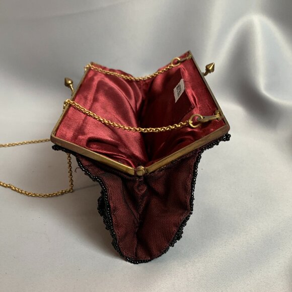 Moyna New York Vintage Style Beaded Evening Clutch - Picture 8 of 11